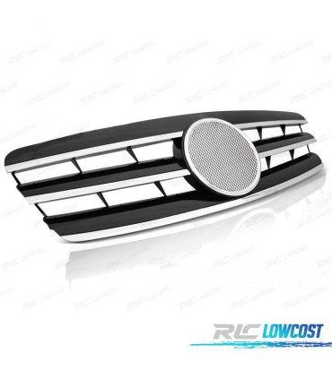 GRIGLIA MERCEDES CLASSE C W203 00-07 SPORTLOOK CROMO NERO