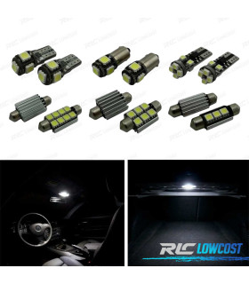 KIT 13 LAMPADE LED INTERNE PER BMW SERIE 1 E81 E87 116I 118D 118I 120D 120I 123D 130I 135I M 135I 03-11