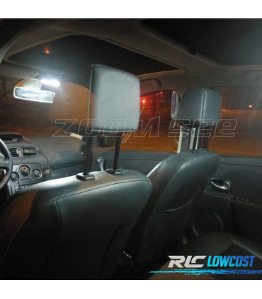 KIT 15 LAMPADE LED INTERNE PER RENAULT CLIO III MK3 GRANDTOUR 06-12