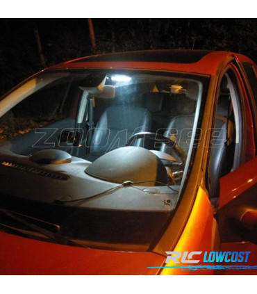 KIT 15 LAMPADE LED INTERNE PER RENAULT CLIO III MK3 GRANDTOUR 06-12