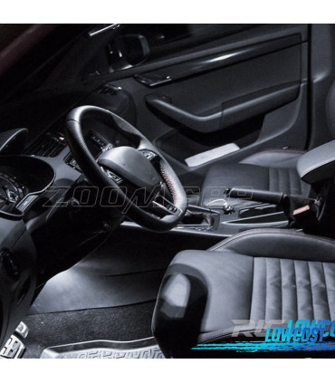 KIT 13 LAMPADE LED INTERNE PER SKODA OCTAVIA 3 MK III RS COMBI 5E5 13-