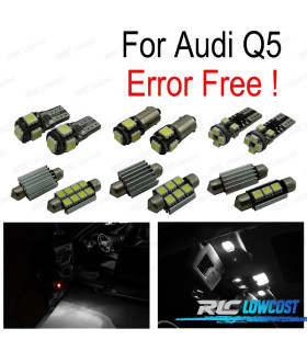 KIT 16 LAMPADE LED INTERNE PER AUDI Q5 09-16
