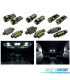 KIT 17 LAMPADE LED INTERNE PER AUDI A4 S4 B5 SEDAN SOLO 96-01