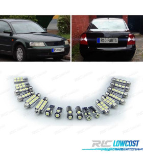 KIT 6 LAMPADE LED ESTERNE PER VOLKSWAGEN VW PASSAT B5 97-05