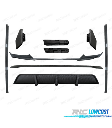 KIT CARROZZERIA BMW X6 F16 LCI 15-19 LOOK M CARBONIO