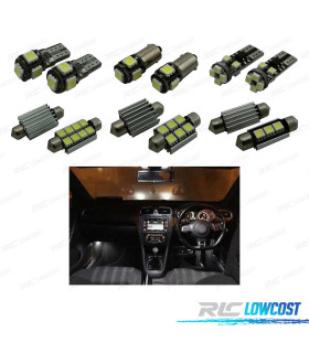 KIT 16 LAMPADE LED INTERNE PER VOLKSWAGEN VW GOLF 5 GTI 06-09