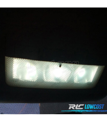 KIT 15 LAMPADE LED INTERNE PER SKODA FABIA 2 MK2 MK II HATCHBACK 08-14