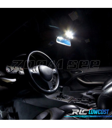 KIT 16 LAMPADE LED INTERNE PER BMW E46 SEDAN COUPE 328I 330I 330XI 325CI 323CI 328CI 330CI M3 99-05