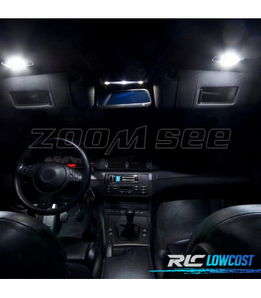 KIT 16 LAMPADE LED INTERNE PER BMW E46 SEDAN COUPE 328I 330I 330XI 325CI 323CI 328CI 330CI M3 99-05