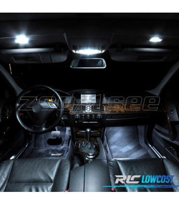 KIT 18 LAMPADE LED INTERNE PER BMW E60 E61 M5 520I 523I 530I XDRIVE 520D 525D 535D 530D SEDAN TOURING 03-10