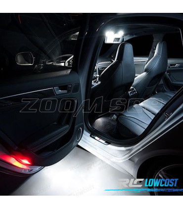 KIT 15 LAMPADE LED INTERNE PER AUDI A4 S4 B8 SALOON SEDAN 09-15