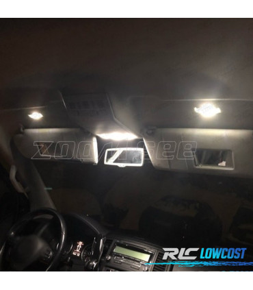KIT 18 LAMPADE LED INTERNE PER VOLKSWAGEN VW MULTIVAN MK5 T5 03-15