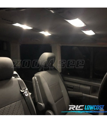 KIT 18 LAMPADE LED INTERNE PER VOLKSWAGEN VW MULTIVAN MK5 T5 03-15