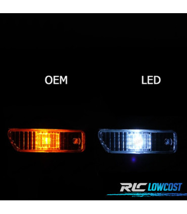 KIT 8 LAMPADE LED ESTERNE PER VOLKSWAGEN VW GOLF 4 GTI 99-05