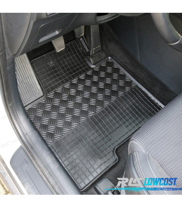 TAPPETINI IN GOMMA BMW E90 E91 04-12 4 PEZZI