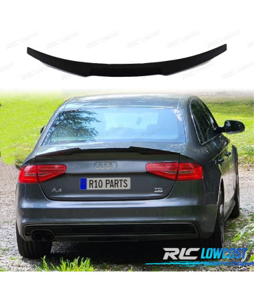 SPOILER AUDI A4 B8 SEDAN 07-15 LOOK S4