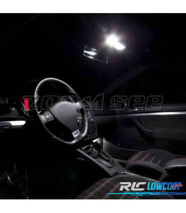 KIT 16 LAMPADE LED INTERNE PER VOLKSWAGEN VW GTI MKV GOLF 5 MK5 GOLF5 06-09
