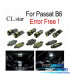KIT 14 LAMPADE LED INTERNE PER VOLKSWAGEN VW PASSAT B6 06-11