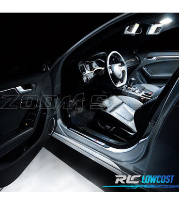 KIT 17 LAMPADE LED INTERNE PER AUDI A4 S4 RS4 B8 QUATTRO SEDAN