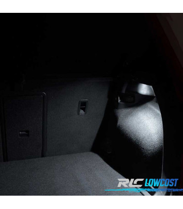 KIT 12 LAMPADE LED INTERNE PER SEAT LEON 1 P 1 CUPRA R HATCHBACK 05-12