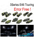 KIT 18 LAMPADE LED INTERNE PER BMW SERIE 3 E46 WAGON TOURING 316I 318I 320I 323I 325I 328I 330I 99-05