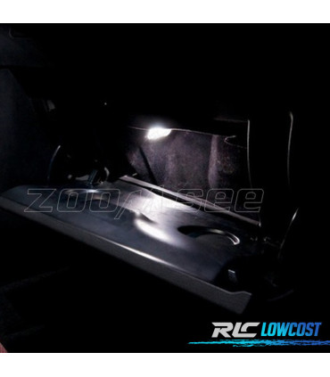 KIT 11 LAMPADE LED INTERNE PER VOLKSWAGEN VW GOLF CABRIO CABRIOLET MK6 12-16