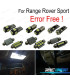 KIT 10 LAMPADE LED INTERNE PER LAND ROVER 14-