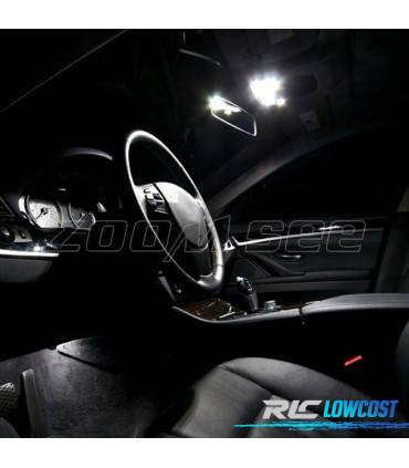 KIT 20 LAMPADE LED INTERNE PER BMW SERIE 5 F10 520I 528I 530I 535I 550I M5 11-16