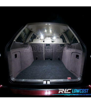 KIT 18 LAMPADE LED INTERNE PER AUDI A4 S4 B5 AVANT WAGON 96-01