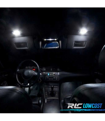 KIT 18 LAMPADE LED INTERNE PER BMW E46 M3 318I 318TI 323I 323IS 325I 325XI 328I 330I 330XI 325CI 323CI 328CI 330
