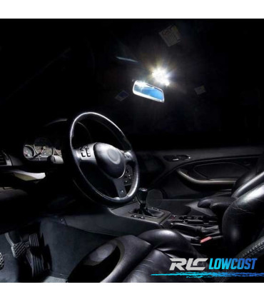 KIT 18 LAMPADE LED INTERNE PER BMW E46 M3 318I 318TI 323I 323IS 325I 325XI 328I 330I 330XI 325CI 323CI 328CI 330