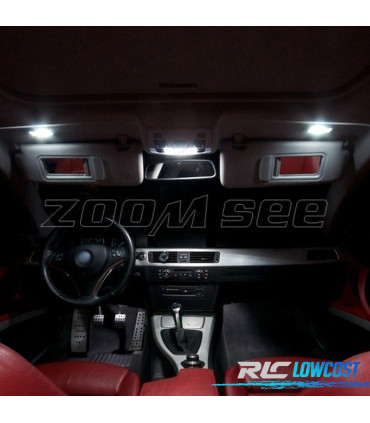KIT 18 LAMPADE LED INTERNE PER BMW SERIE 3 E93 CABRIO 2006-2013 318I 320D 320I 325D 325I 330D 330I 335I M 06-13