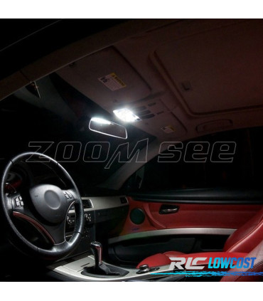 KIT 18 LAMPADE LED INTERNE PER BMW SERIE 3 E93 CABRIO 2006-2013 318I 320D 320I 325D 325I 330D 330I 335I M 06-13