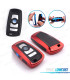 CUSTODIA GUSCIO CHIAVE BMW QUADRATA IN ROSSO