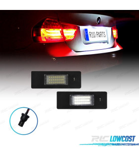 LUCI TARGA A LED PER BMW SERIE 6 E63 2P 02-10, E64 2P 02-10, F12 2P 11-18, F13 2P 11-18, F06 GRAN COUPE 4P 13-