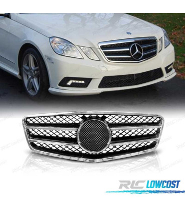 GRIGLIA MERCEDES CLASSE E W212 CROMO NERO 09- LOOK SPORT