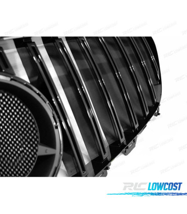 GRIGLIA PER MERCEDES W213 16-18 LOOK GT-R NERO LUCIDO