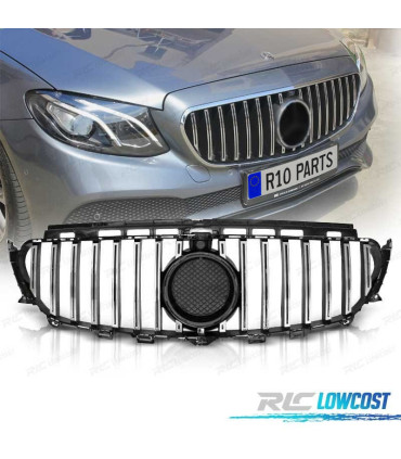GRIGLIA MERCEDES CLASSE E W213 16-18 LOOK GT-R CROMATO