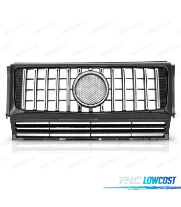 GRIGLIA MERCEDES CLASSE G W463 90-12 LOOK AMG C63 NERO CROMATO