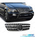 GRIGLIA MERCEDES CLASSE ML W163 98-05 NERO-CROMATO