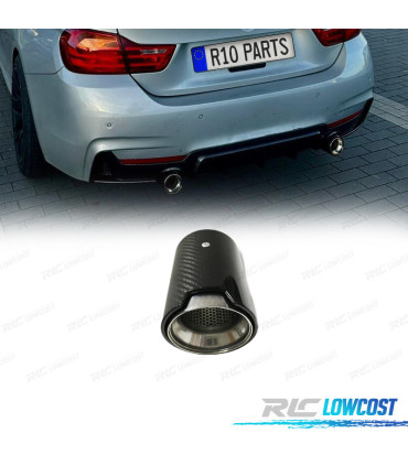 TERMINALE SCARICO BMW LOOK M IN CARBONIO