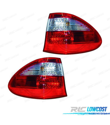 FANALI PER MERCEDES CLASSE E W211 STATION WAGON 02-06 LED BIANCO ROSSO