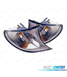 FRECCIE ANTERIORI PER BMW SERIE 3 E46 4P TOURING 01-05 CROMATE