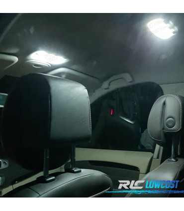 KIT 17 LAMPADE LED INTERNE 2009-2016 PER RENAULT SCENIC III 3 MK3