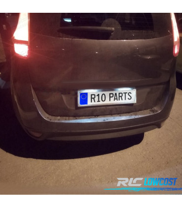 KIT 17 LAMPADE LED INTERNE 2009-2016 PER RENAULT SCENIC III 3 MK3