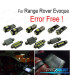 KIT 10 LAMPADE LED INTERNE PER LAND ROVER EVOQUE 14-16