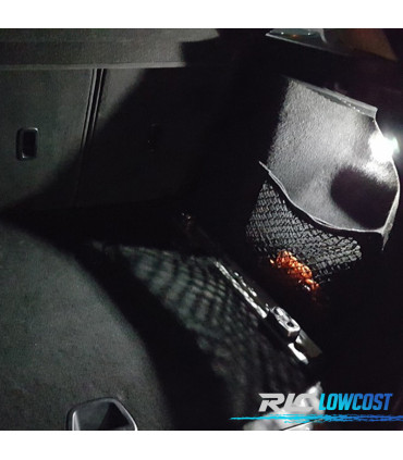 KIT 10 LAMPADE LED INTERNE PER LAND ROVER EVOQUE 14-16