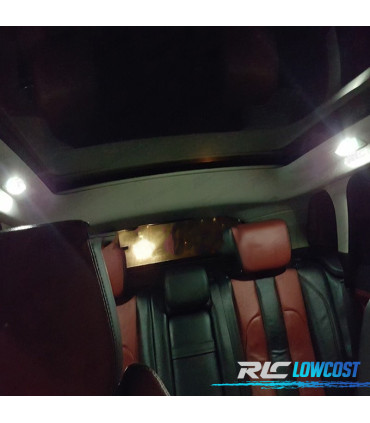 KIT 10 LAMPADE LED INTERNE PER LAND ROVER EVOQUE 14-16