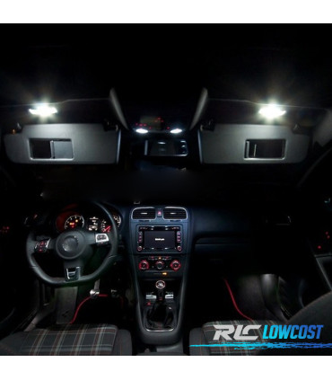 KIT 14 LAMPADE LED INTERNE PER VOLKSWAGEN VW GOLF 6 MK6 MK VI GTI 10-14