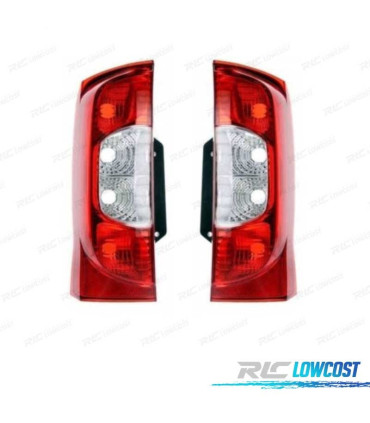 FANALI PER CITROEN NEMO 2P, FIAT QUBO 08- E PEUGEOT BIPPER 08-